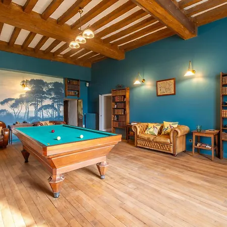 Chateau De Marigny - Piscine Privee 8000m2 Jardin Vakantiehuis Alexain